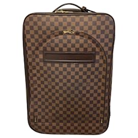 Valigia trolley da viaggio Louis Vuitton Brown Pegase 55 Damier Ebene
