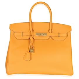Hermès Jaune D'or Epsom Birkin 35 GHW