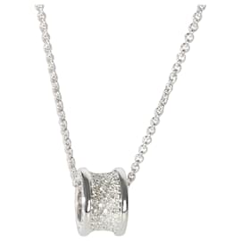 Bulgari Colgante B.zero1 de oro blanco y diamantes BVLGARI