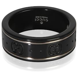Anello Icon Gucci in oro bianco
