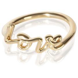 Tiffany & Co. Paloma Picasso Graffiti Love Ring aus Gelbgold