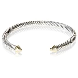 David Yurman Cable Classic Armband aus Gelbgold und Sterlingsilber