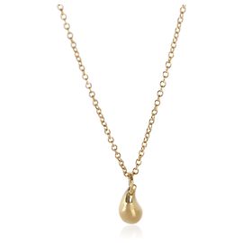 Pendente Goccia Vintage Elsa Peretti in Oro Giallo Tiffany & Co.