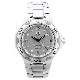 TAG Heuer Kirium WL5110 201626 SS AT Uhr mit silbernem Zifferblatt