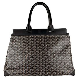 Borsa a mano Goyard Black Belchasse MM