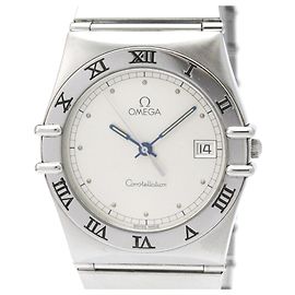 OMEGA Constellation Stainless Steel Quartz Mens Watch 396.1070