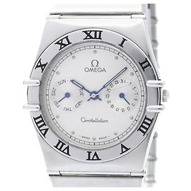 Relógio Masculino OMEGA Constellation Day Date Steel Quartz