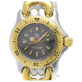 TAG HEUER Sel Professional 200M Damenuhr aus vergoldetem Edelstahl
