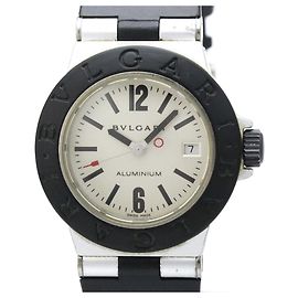 Bulgari Relógio Bvlgari Aluminium Rubber Quartz Feminino AL29TA