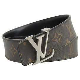 Louis Vuitton Monogram Ceinture LV Initials Waist Belt