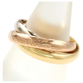 Anillo Cartier Trinity en oro tricolor