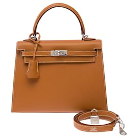 Hermès Borsa HERMES Kelly 25 in Pelle Dorata - 103843