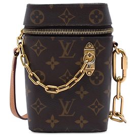 Bolso bandolera Phone Box Monogram Louis Vuitton marrón