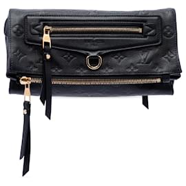 Borsa a pochette Louis Vuitton Monogram Empreinte Petillante Blu