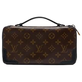 Portafogli lunghi Daily Organizer Louis Vuitton Monogram marrone