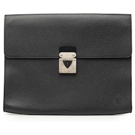 Borsa a pochette Louis Vuitton Taiga Minuto Nera