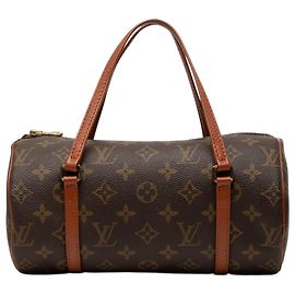 Borsa a mano Louis Vuitton Monogram Papillon 26 Marrone