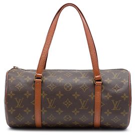 Borsa a mano Louis Vuitton Monogram Papillon 30 Marrone