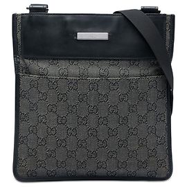 Borsa a Tracolla Gucci GG Denim Grigia