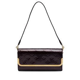Borsa Satchel Ana Louis Vuitton Monogram Vernis Viola