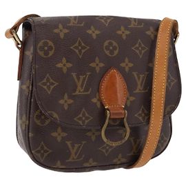 LOUIS VUITTON Monogram Saint Cloud MM Shoulder Bag M51243 LV