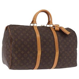 LOUIS VUITTON Monogram Keepall 50 Boston Bag M41426 LV