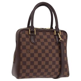 LOUIS VUITTON Damier Ebene Brera Hand Bag N51150 LV