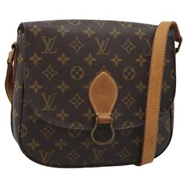 LOUIS VUITTON Monogram Saint Cloud GM Schultertasche M51242 LV