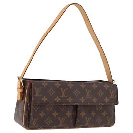 LOUIS VUITTON Monogram Viva Cite PM Shoulder Bag M51165 LV