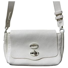 Autre Marque Zanellato Postina Baby 2-Wege Schultertasche aus Leder