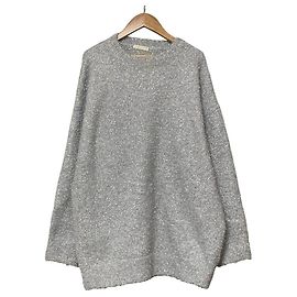Autre Marque Loungedress Shaggy Strickpullover