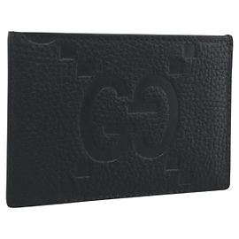 GUCCI GuccissimaGG Card Case Black 812681