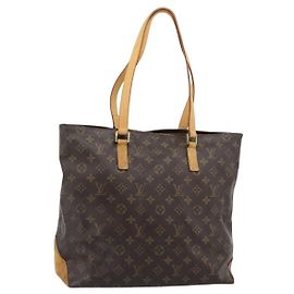 LOUIS VUITTON Monogram Cabas Piano Tote Bag M51148 LV