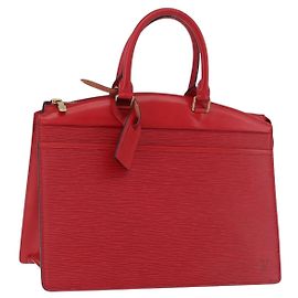 LOUIS VUITTON Epi Riviera Hand Bag Red M48187 LV