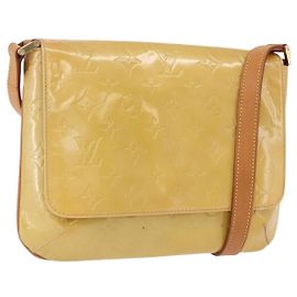 LOUIS VUITTON Bolsa Thompson Street Monogram Vernis Bege M91301 LV