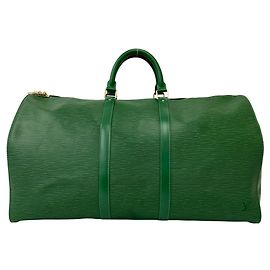 Louis Vuitton Vintage Keepall 55 Boston Bag aus Epi-Leder