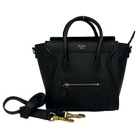 Céline Borsa a tracolla in pelle Celine Luggage Nano Shopper