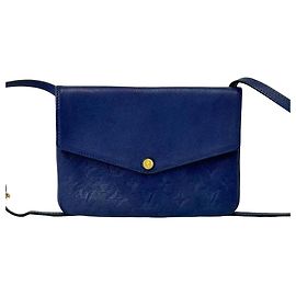 Borsa a tracolla Louis Vuitton Twice Monogram Empreinte Leather