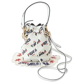 Borsa a tracolla 2 vie Mini Montresor Collaborazione Fendi x FILA