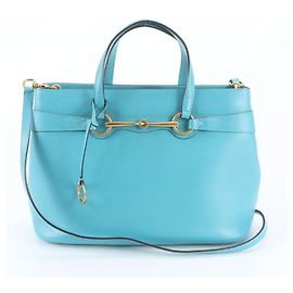Gucci Brightbit Medium Leder 2-Way Tasche