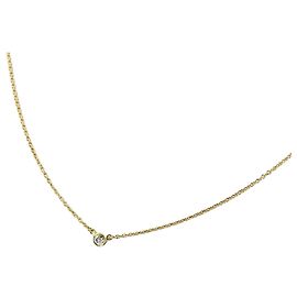 Collana con pendente Tiffany & Co. By the Yard in oro giallo