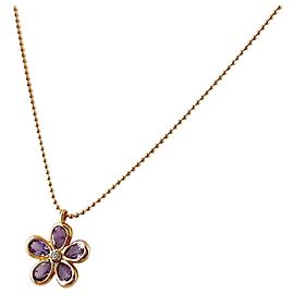 Collana con pendente Tiffany & Co. Garden Flower in oro rosa