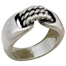 Hermès Chlorois Ring Silber