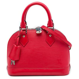 Louis Vuitton Red Epi Alma BB