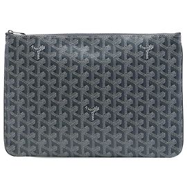 Goyard Gray Goyardine Senat MM