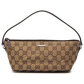 Gucci Beige GG Canvas Boat
