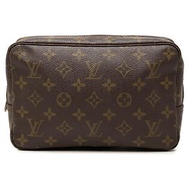 Louis Vuitton Brown Monogram Trousse Toilette 23
