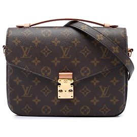 Louis Vuitton Brown Monogram Pochette Metis