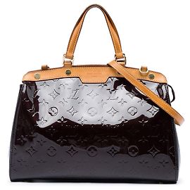 Louis Vuitton Purple Monogram Vernis Brea MM