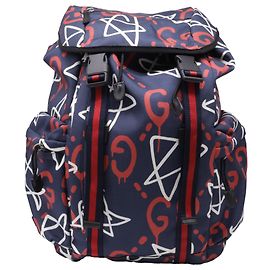 Gucci GucciGhost Techpack Rucksack aus multicolored Canvas